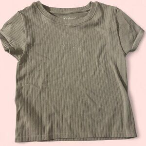 Sage LA baby tee